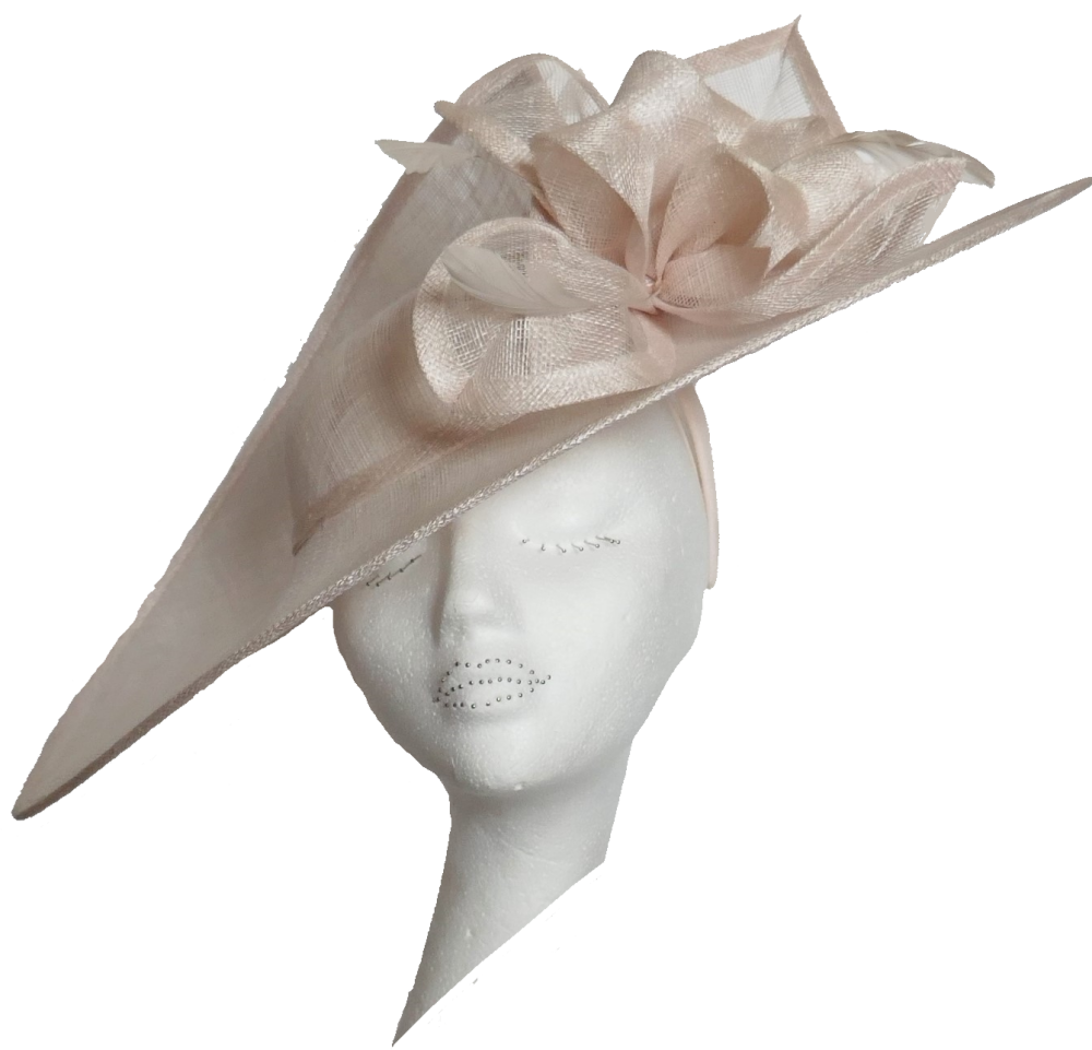 Oyster nude split disk hat FM-9215