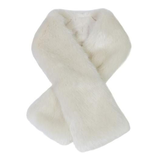  Helen Moore Quality faux fur tippet Ermine (Winter White)
