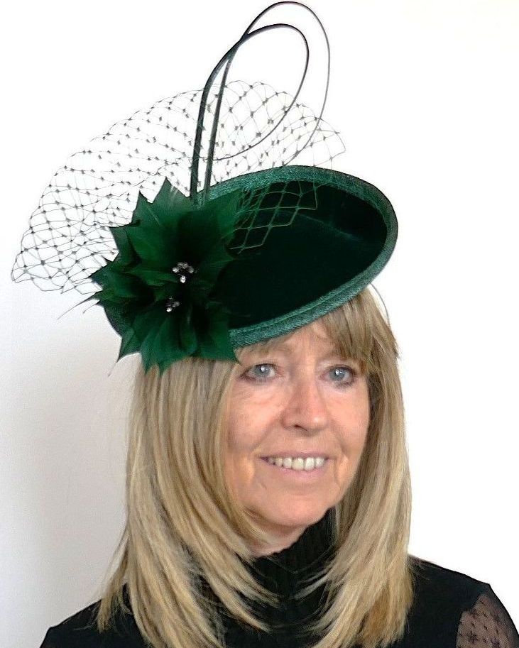 Forest green Velvet  disc - 5147