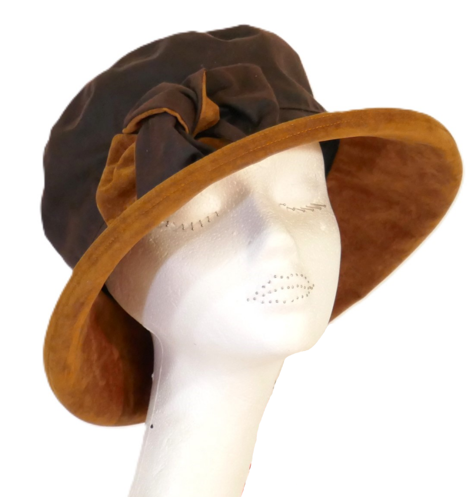 Zara Brown & Tan Rainhat