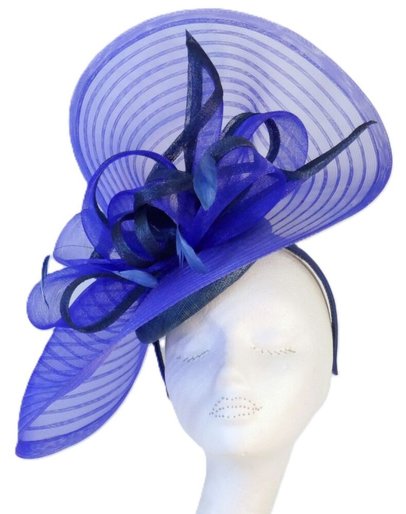 Cobalt blue Organza disc PB-3011