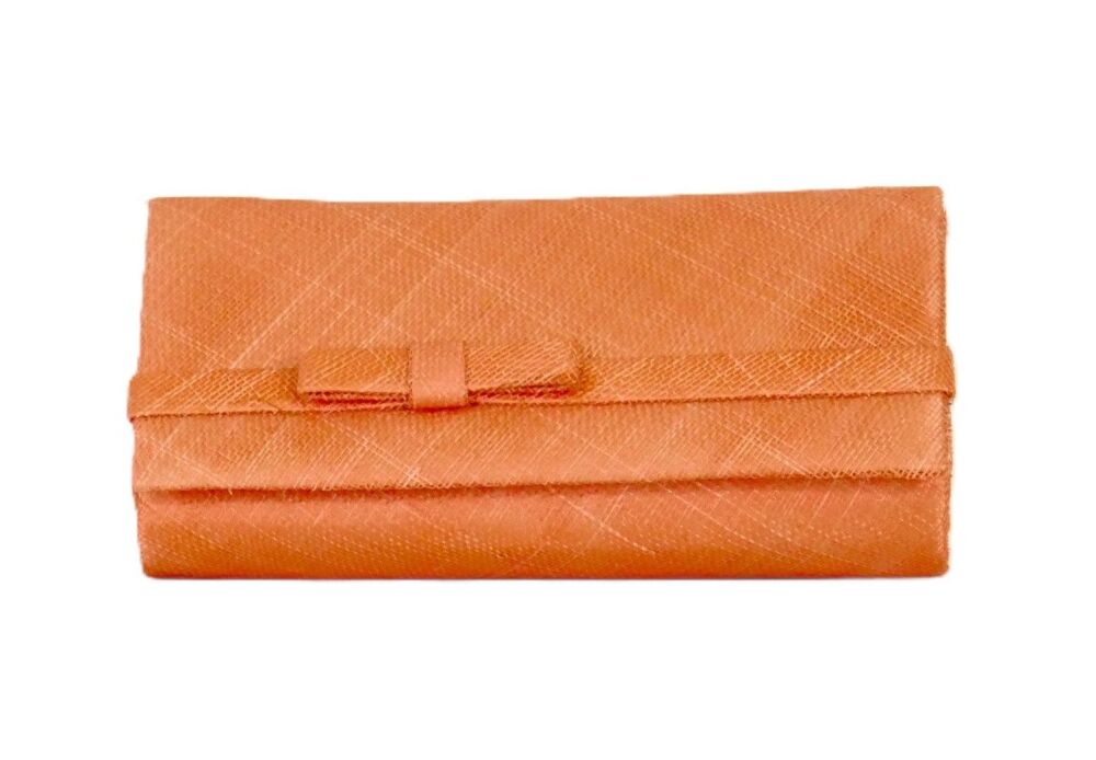 Orange clutch bag AX1