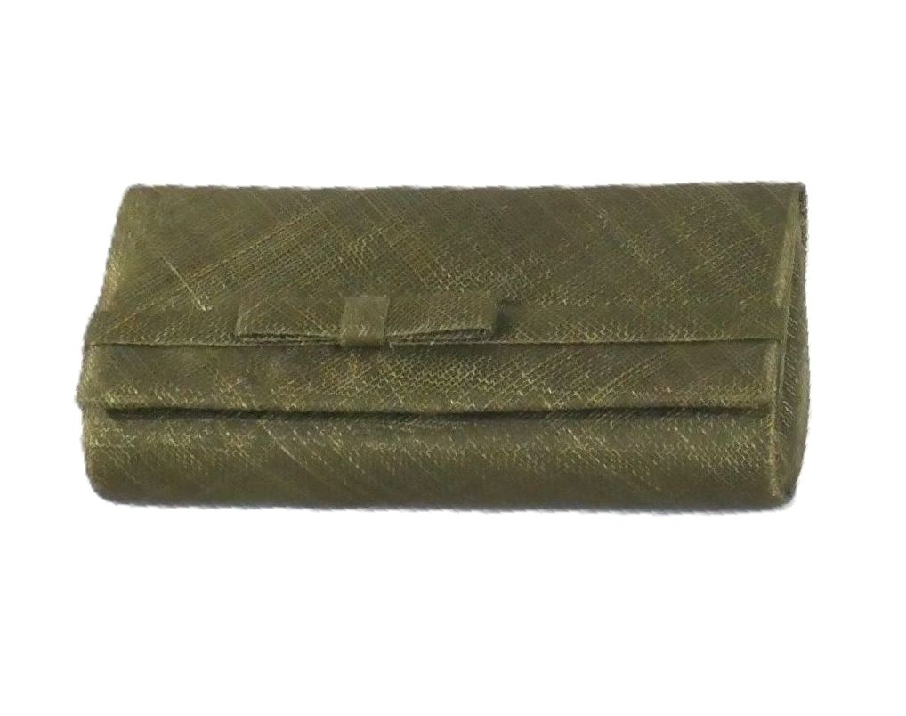 Dark Olive clutch bag AX1