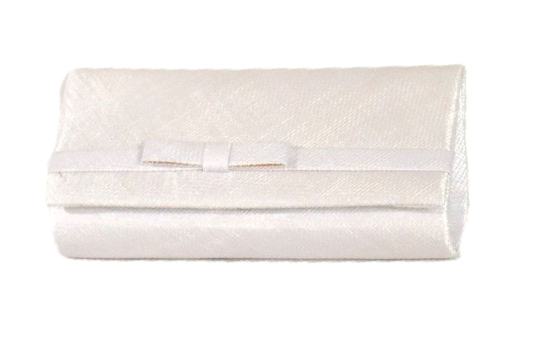 White clutch bag AX1