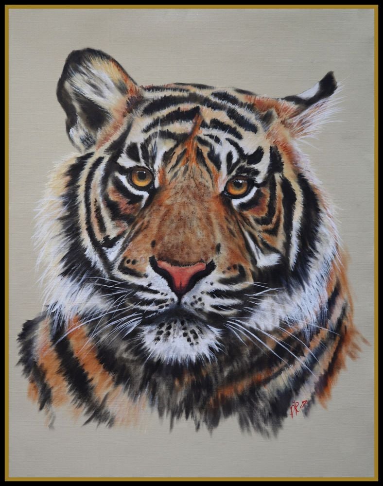 'Tiger'- Step by Step Wildlife Class on Live Stream or DVD