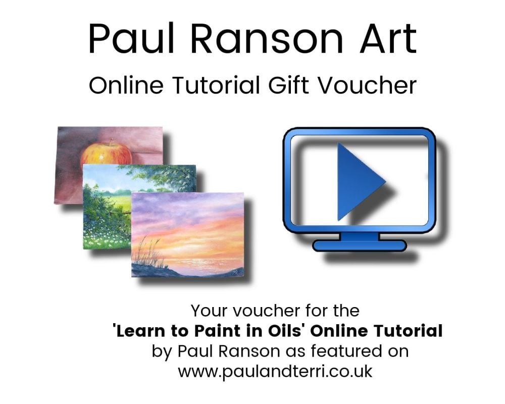 Gift Voucher for my 'Learn to Paint in Oils'- Online Tutorial