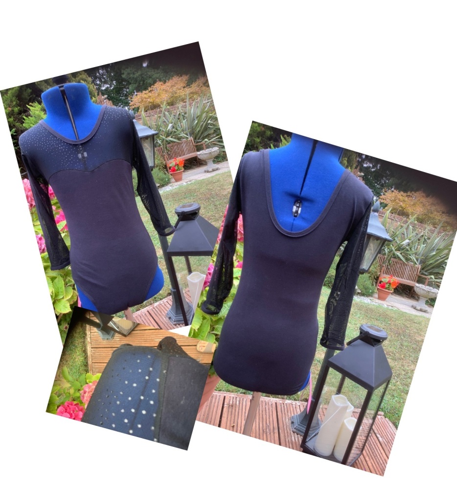 Black leotard
