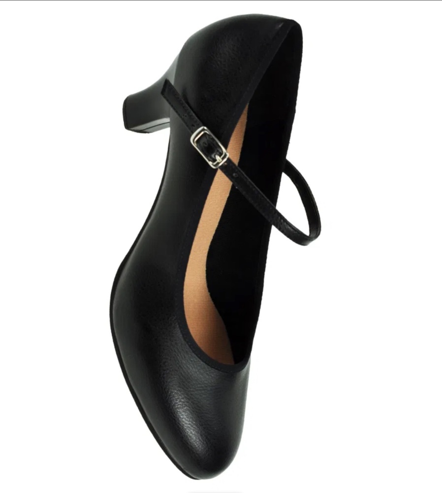 2.5” heel Character shoes- Black only