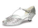 Aduo Silver ballroom shoe