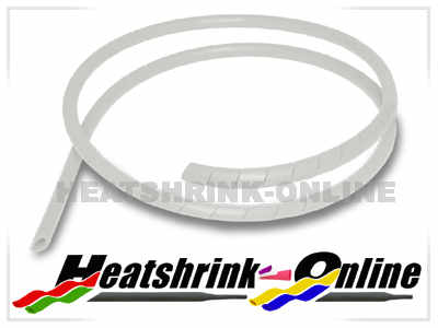12mm White Spiral Cable Binding Wrap Per 1 Metre