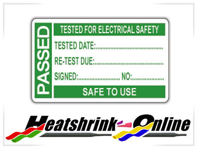 20 Electrical PAT Test Labels