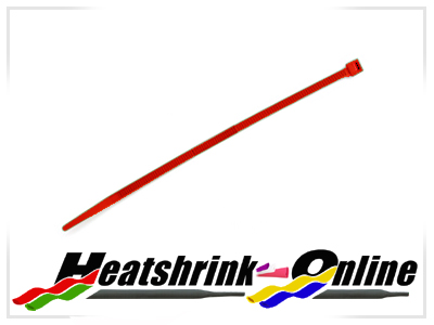 200mm x 4.8mm Red Cable Ties
