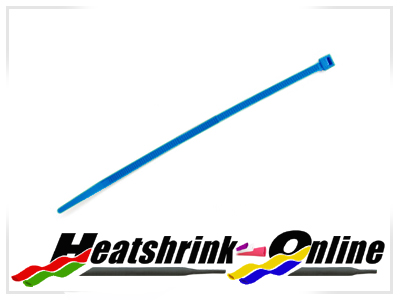 300mm x 4.8mm Blue Cable Ties