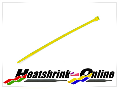 300mm x 4.8mm Yellow Cable Ties