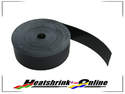 25mm x 5m Roll Black Heat Shrinkable Adhesive Lined Insulation Tape