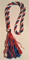 Neckstrap red white blue