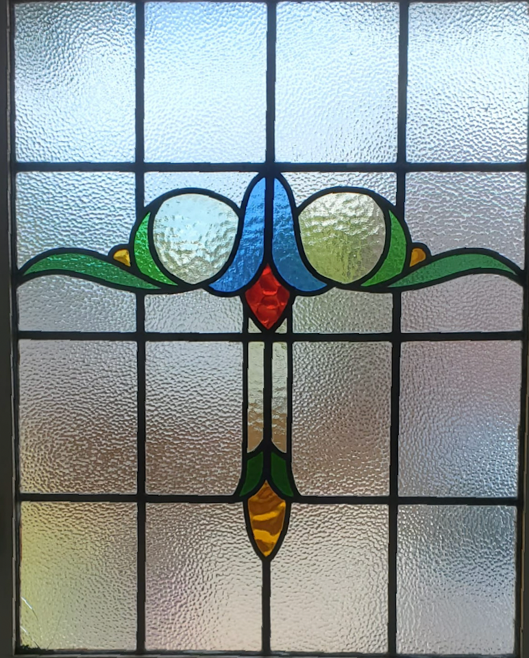 Stained glass needing renovation