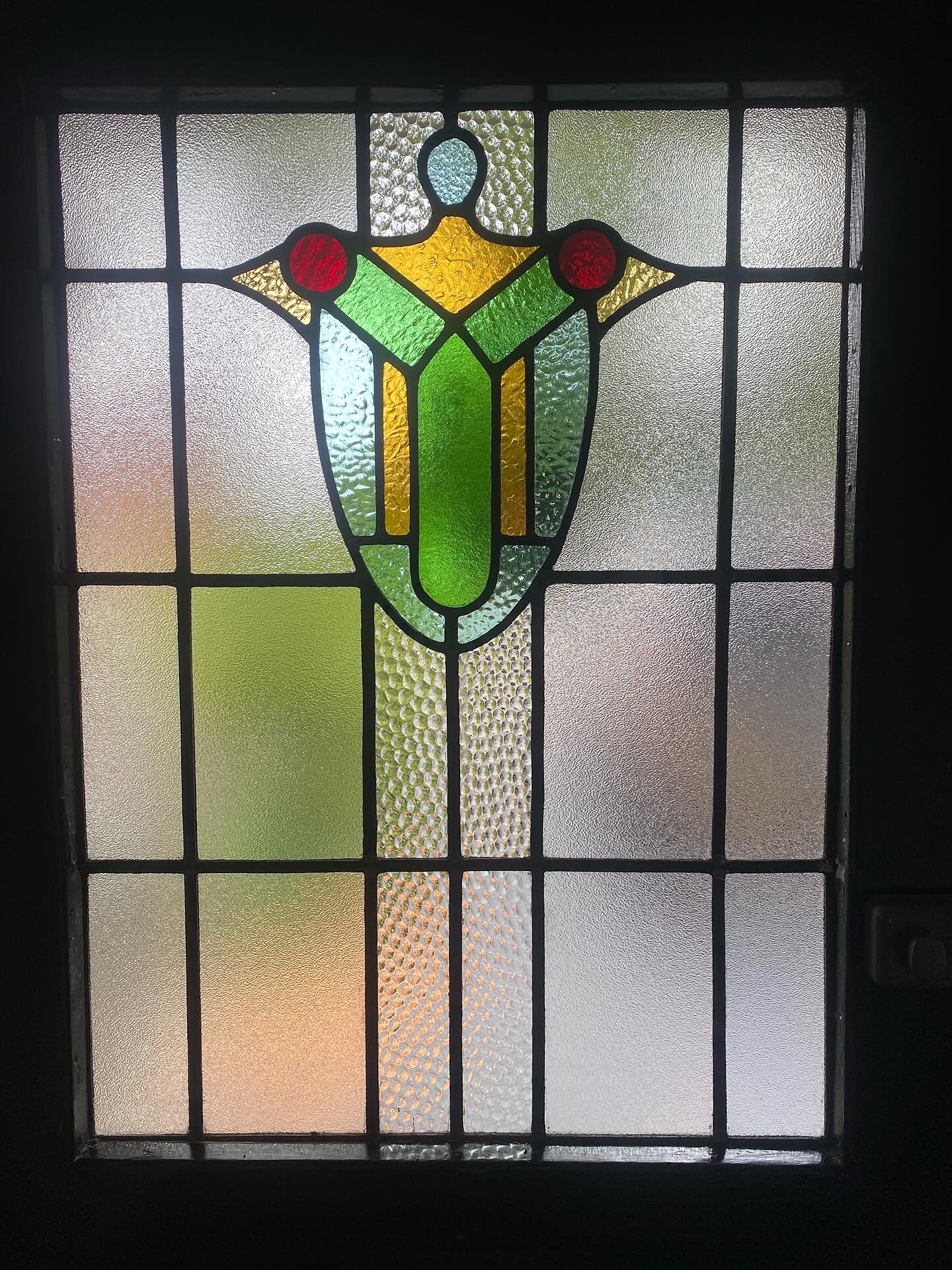 Stained glass needing renovation
