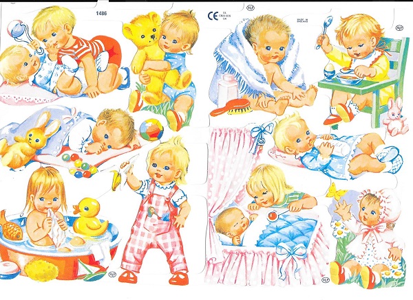 1489 - Babys Gollys Rag Dolls Teddys