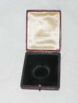 Antique Martin & Co Pocket Watch Jewellery Display Box  