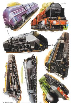 2061 - Steam Train Trains Locomotives  