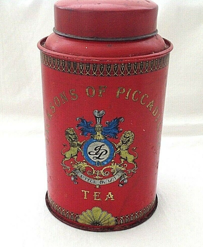 Antique Chinese characters Fry's chocolate sweet tin