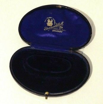 Antique Jewellery display box bracelet Sharman D Neill Donegall Belfast