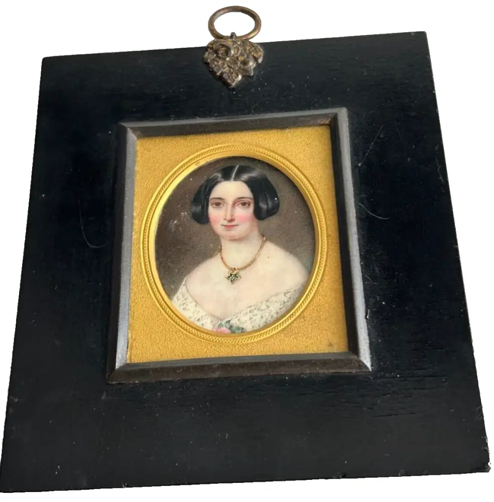 Paintings, Portrait Miniatures & Silhouettes