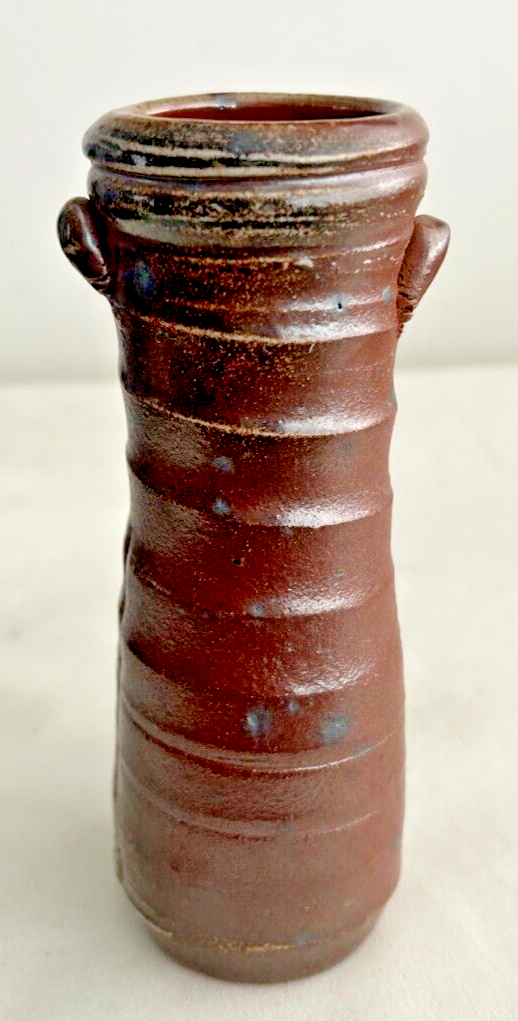 John jelfs Soda fired studio pottery vase beautiful & unique