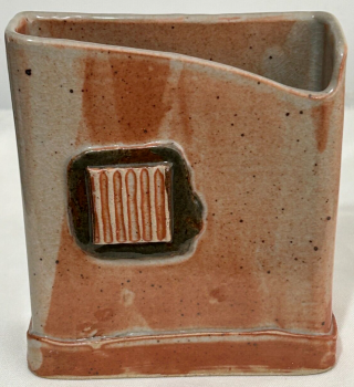 A studio pottery vase signed Patrice Lebreton French