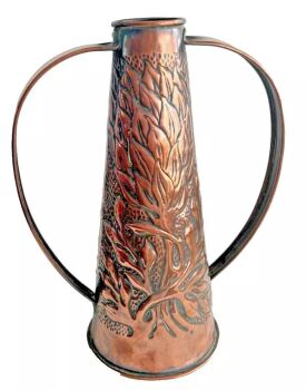 Antique Art Nouveau Arts & Crafts copper jug Yattendon or possibly by John Williams