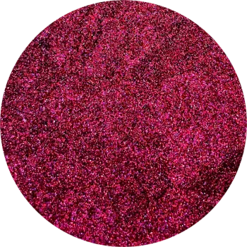 No:7 Rose Red Glitter Barbara Trombley
