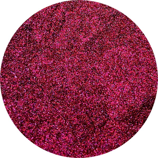 No:7 Rose Red Glitter Barbara Trombley