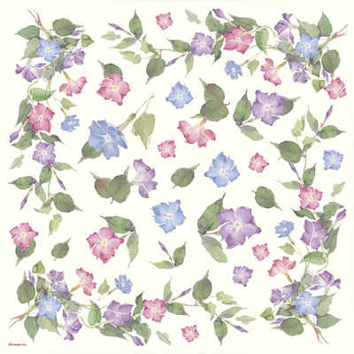 DFT062 Flower Floral Decoupage Tissue Paper 