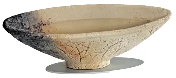 Martin Macwilliam studio pottery vase raki aluminium contemporary artist