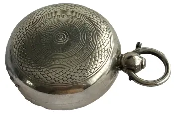 Antique Edwardian sterling silver hallmarked sovereign case hallmarked 1904