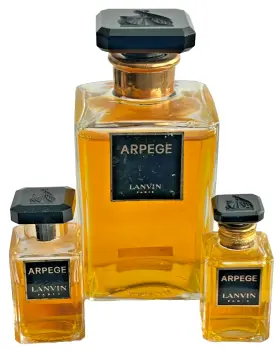 Lanvin Arpege Flacon Parfum display perfume scent bottle Factice x 3
