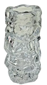 Vintage Reijmyre Glasbruk Swedish Art Glass Vase Ice design Mid Century