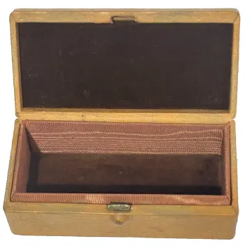 Antique Edwardian jewellery cufflinks studs box