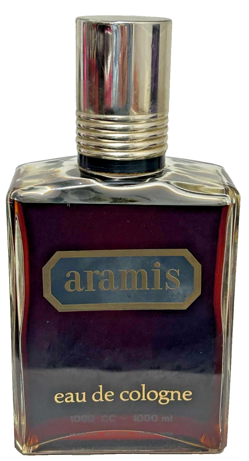 Vintage Aramis eau de cologne large factice perfume shop display bottle