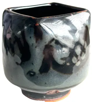 Signed Jean Claude Canonne studio pottery vase beautiful & unique