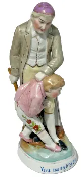 Antique German Conti Boheme fairing you naughty boy