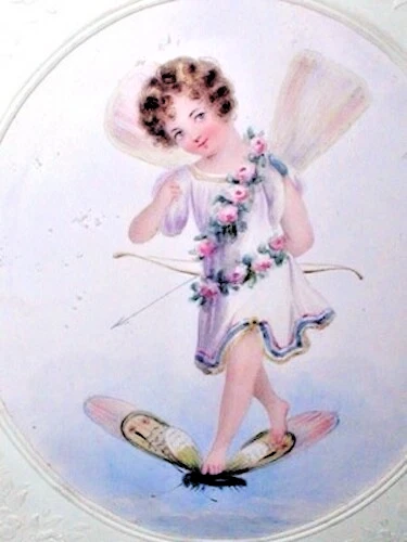 Victorian Fairy Water Colour Painting