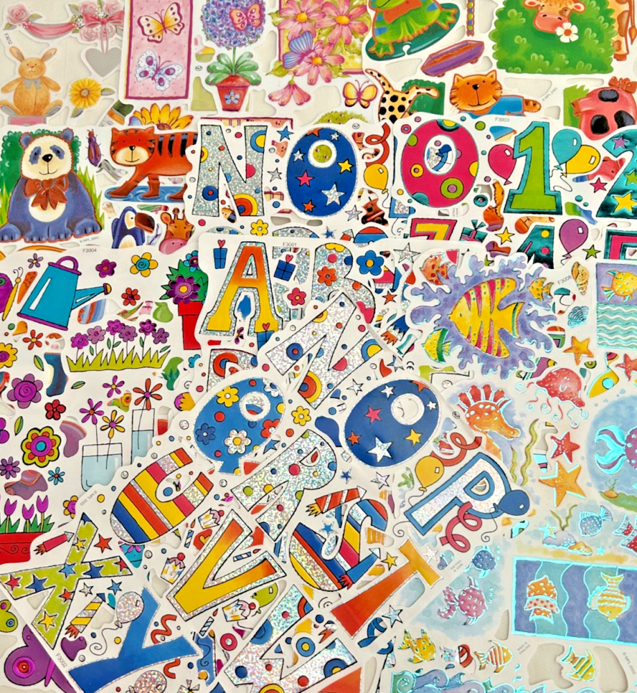 Decoupage lithograph Vintage style Paper scraps x 10 sheets shiny foil deco