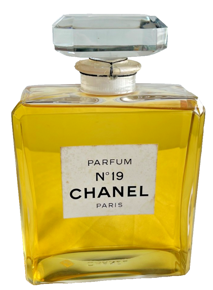 Huge commercial Chanel factice perfume scent display crystal glass bottle