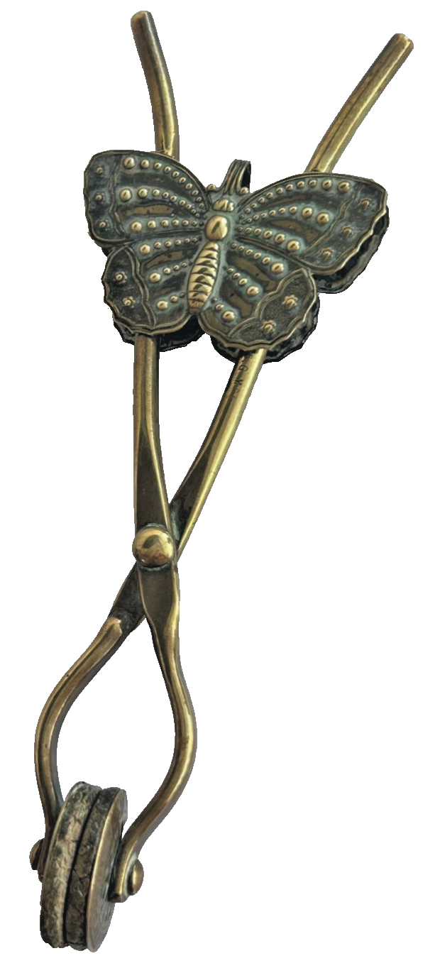 Antique Victorian butterfly skirt lifter patented 1876