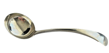 Antique Sterling silver ladle hallmarks 1865 Victorian Henry Holland