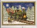 Mini Advent Calendar Christmas Card