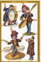 a074 - Victorian Musicians Drums Lutes