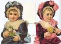 7062 - Victorian Children Bonnets Hats